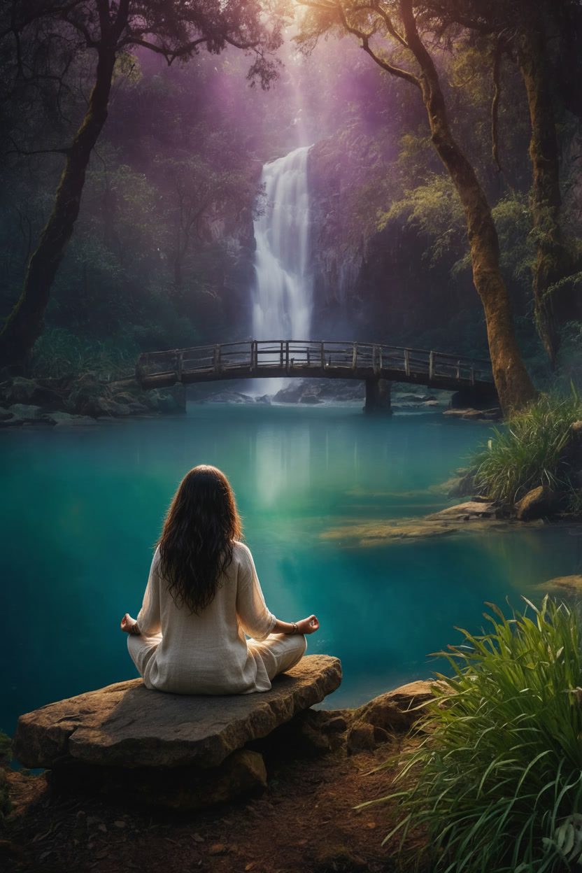 gemini-2.5-flash-image_Ersetze_den_Mann_durch_eine_meditierende_Frau-0