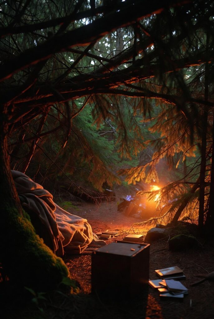 Kindheitserinnerungen im Wald